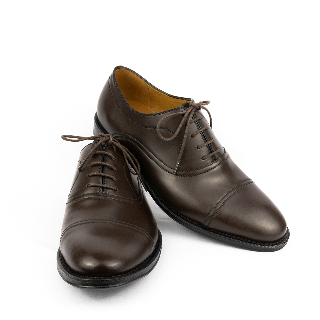 Oxford Cap Toe Social - Ronald cor Marrom Café