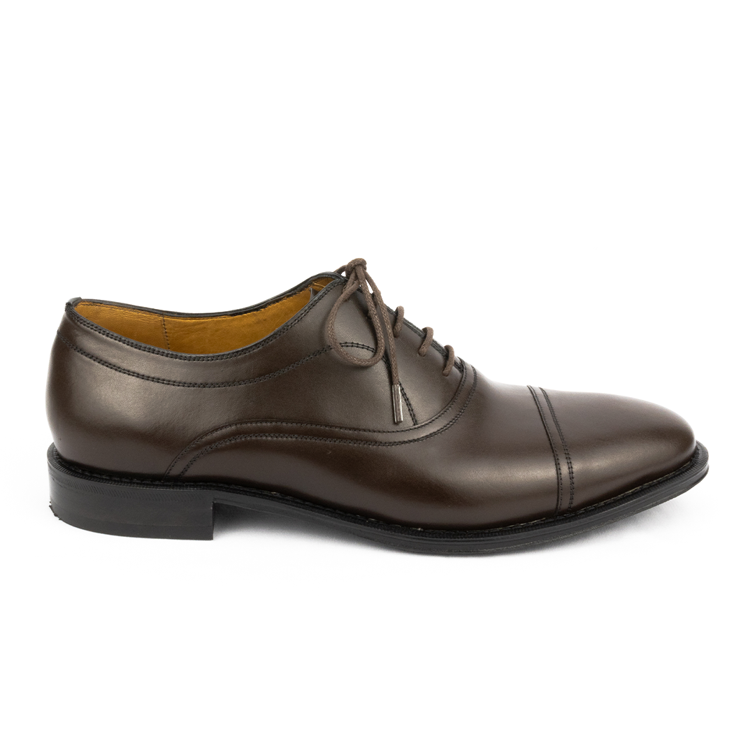 Oxford Cap Toe Social - Ronald cor Marrom Café