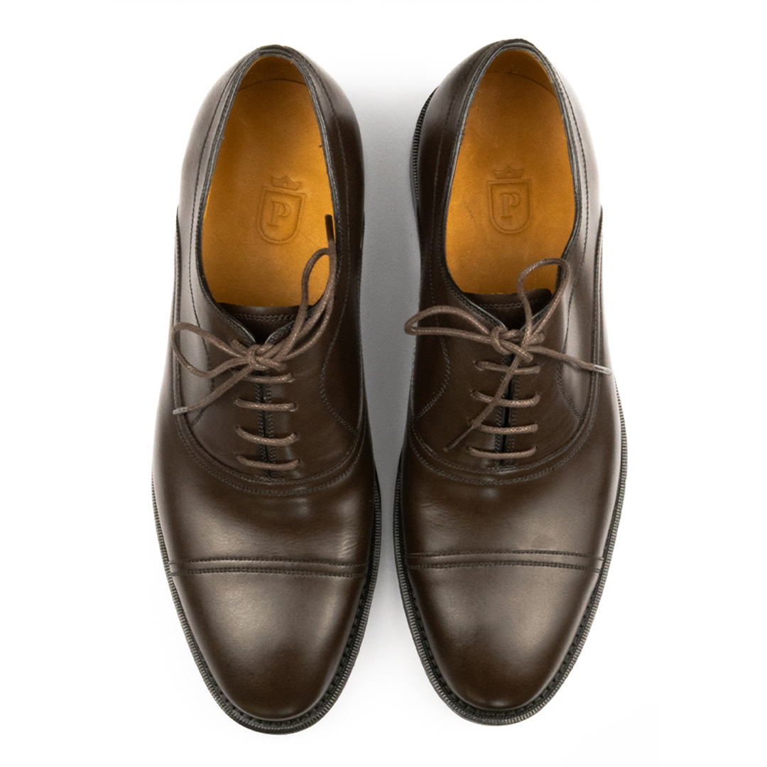 Oxford Cap Toe Social - Ronald cor Marrom Café