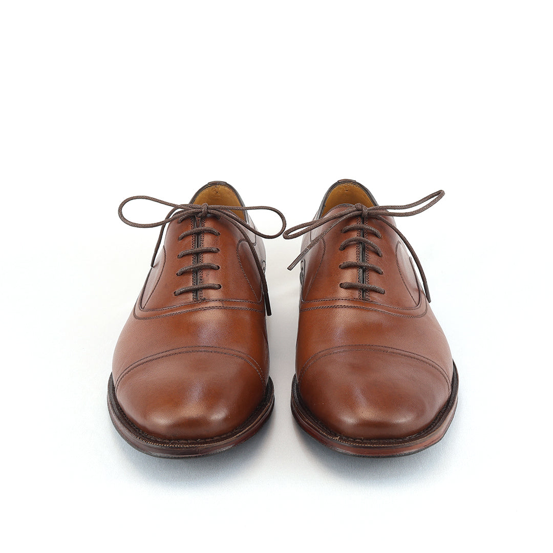 Oxford Cap Toe Ronald cor Mahogany