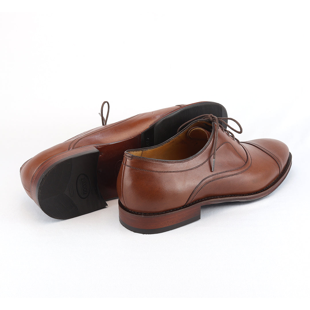 Oxford Cap Toe Ronald cor Mahogany