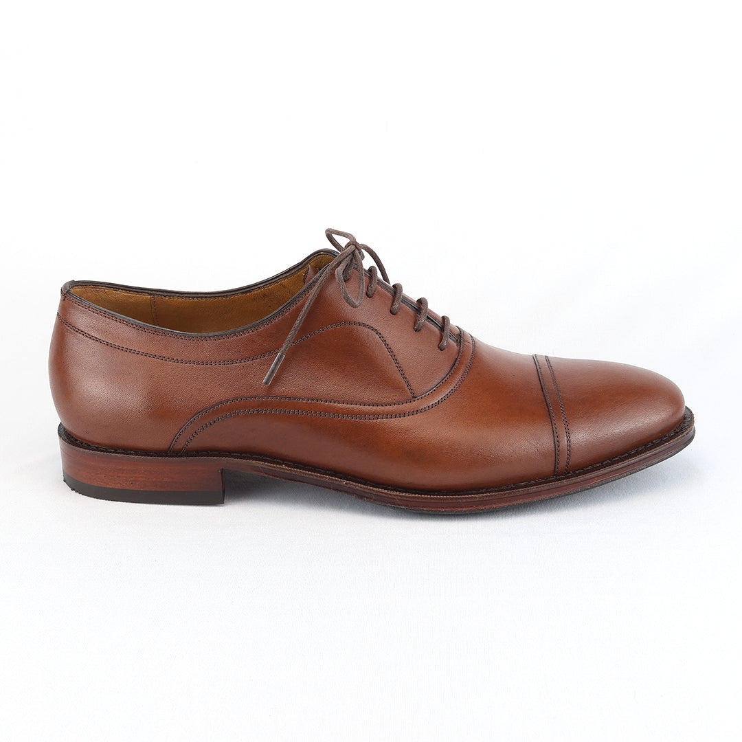 Oxford Cap Toe Ronald cor Mahogany