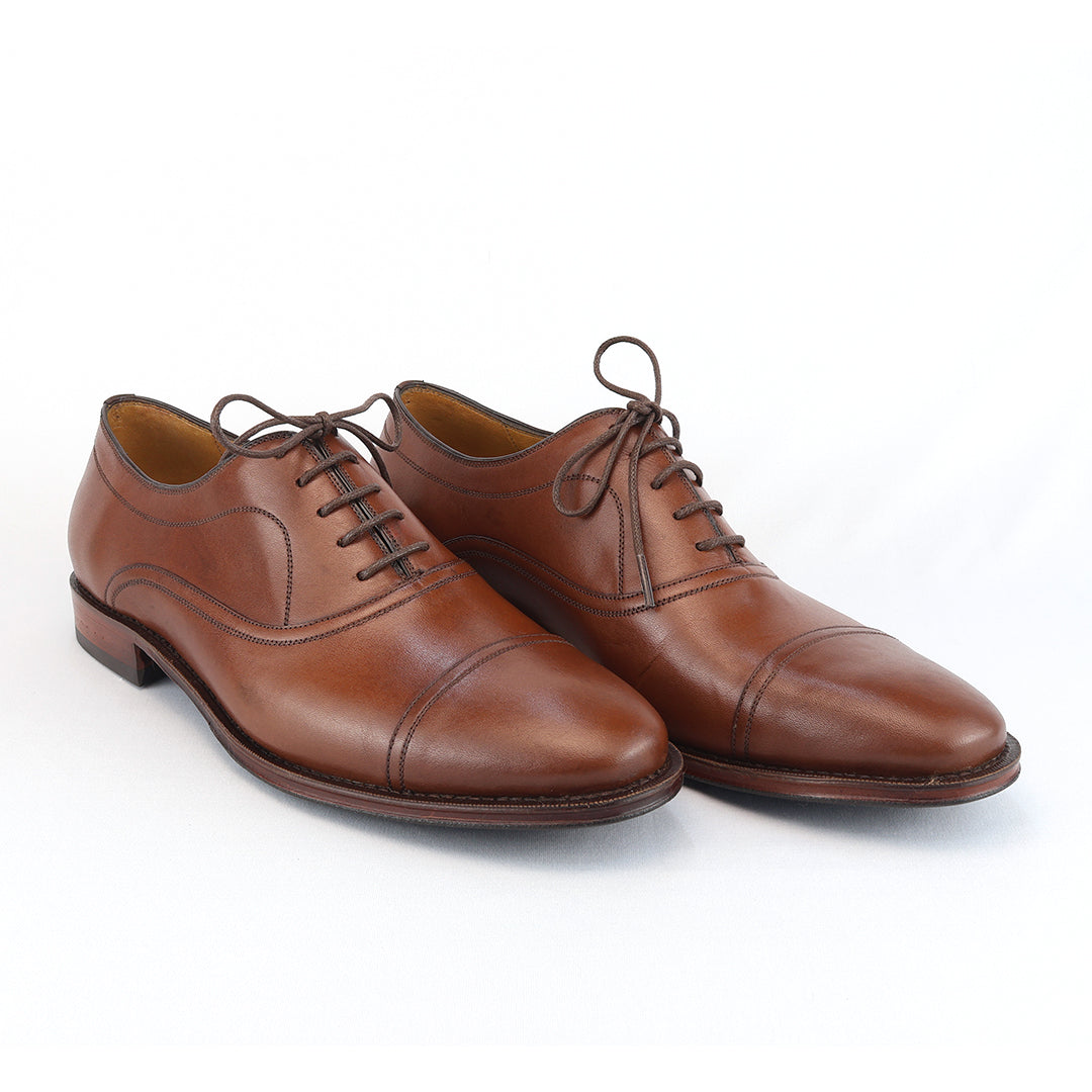 Oxford Cap Toe Ronald cor Mahogany