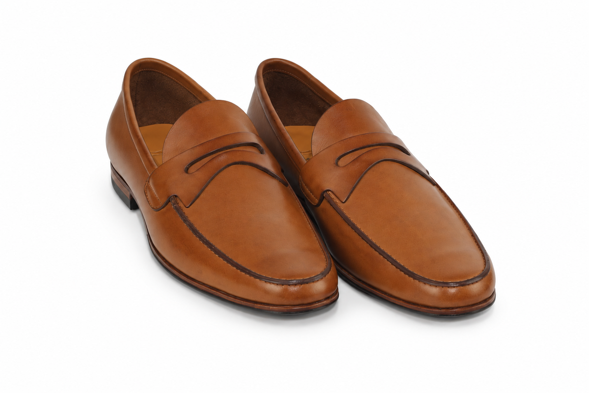 Mocassim Milão Hiper Flexível - cor Natural