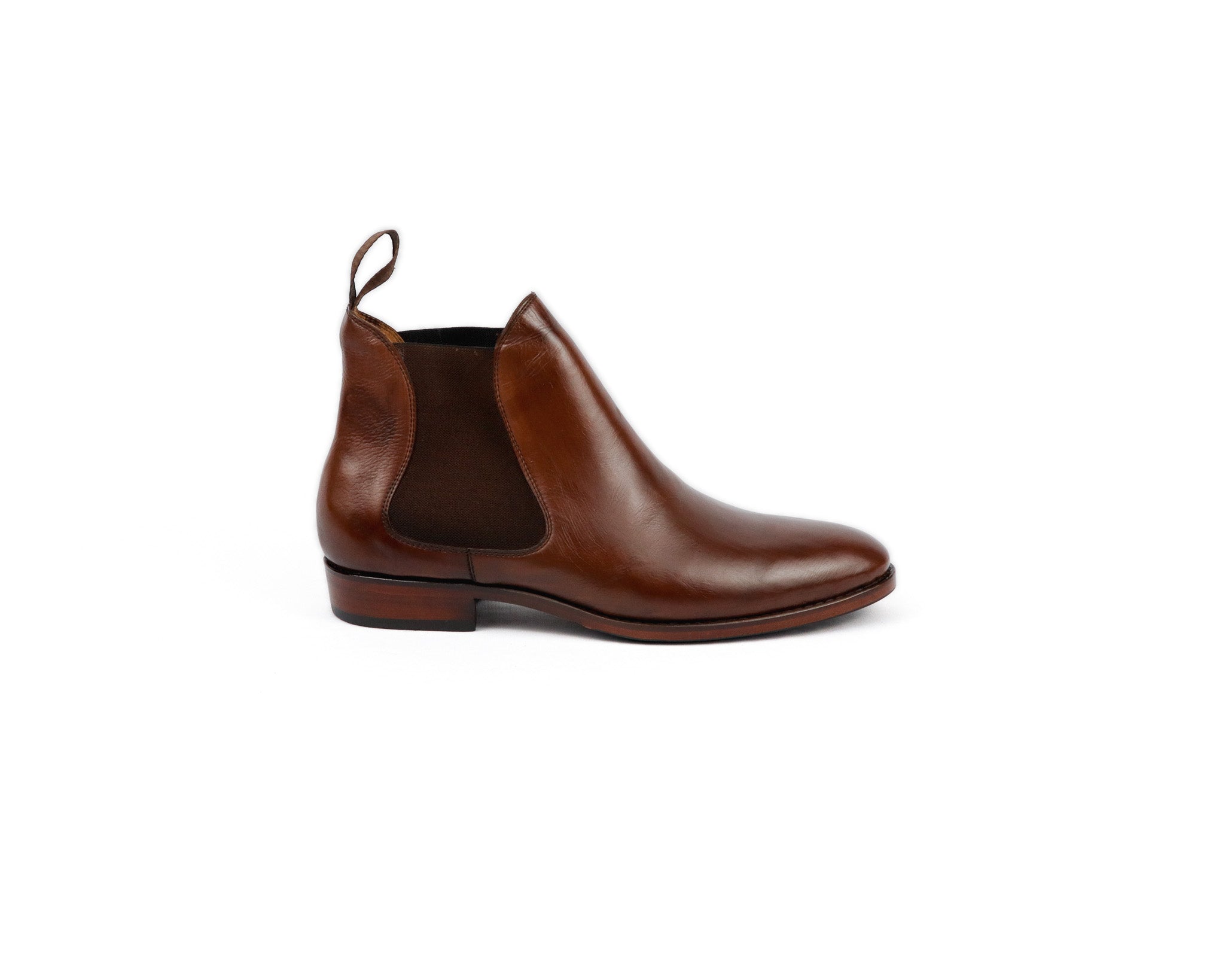 Chelsea boots - Paul handcrafted color Mahogany