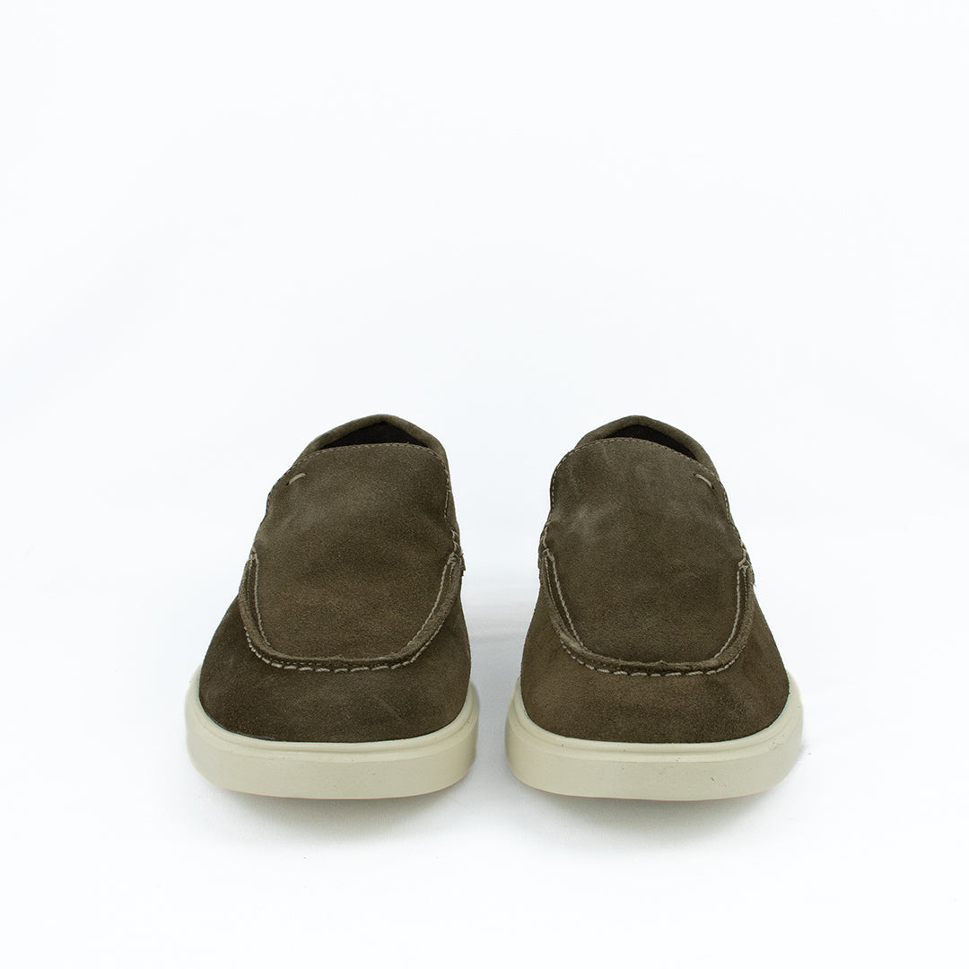 Novo Mocassim Casual Esportivo em Camurça- cor Rato