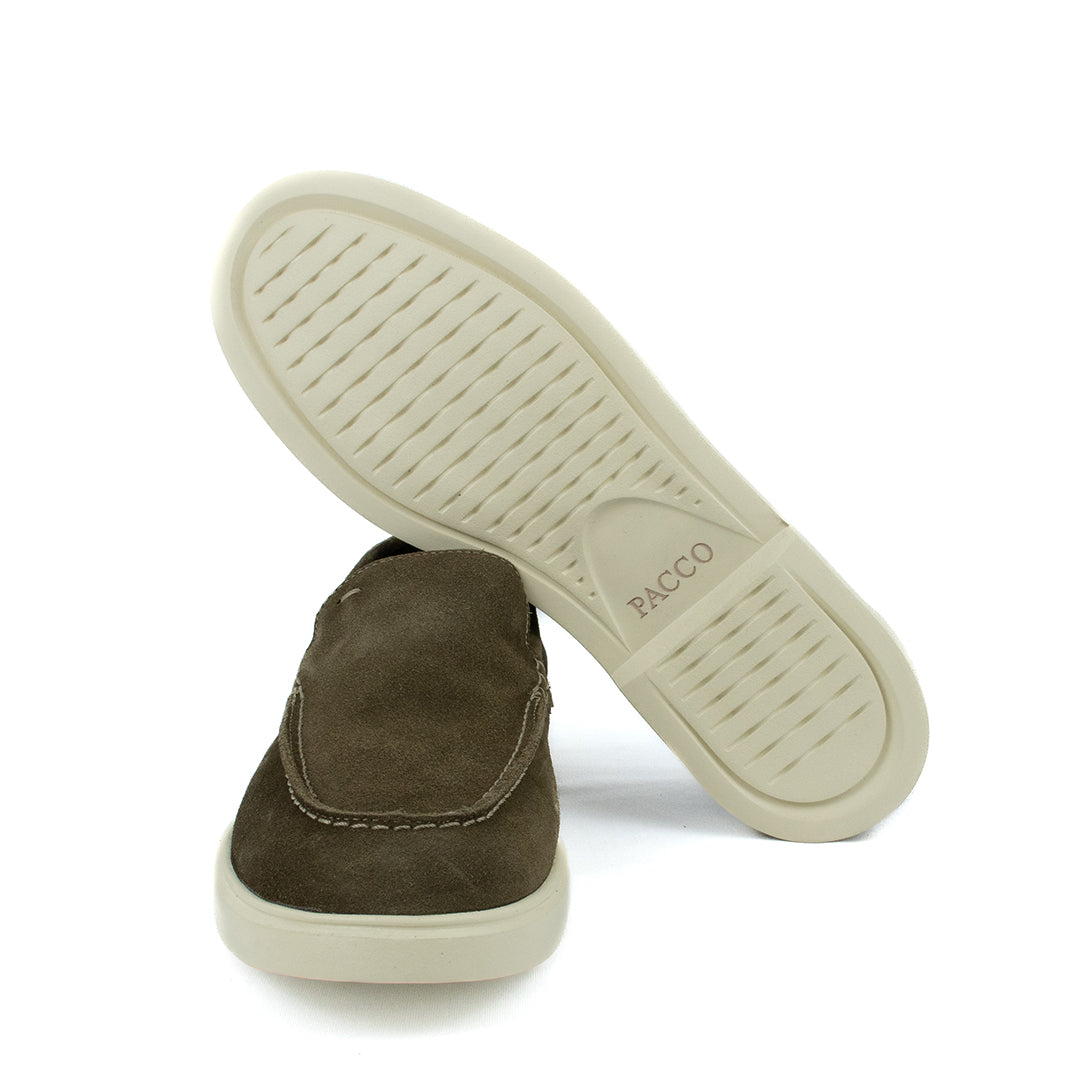 Novo Mocassim Casual Esportivo em Camurça- cor Rato