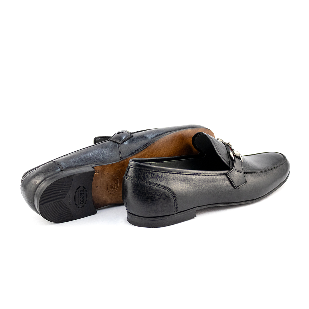 Italian style loafers - Luca in Black