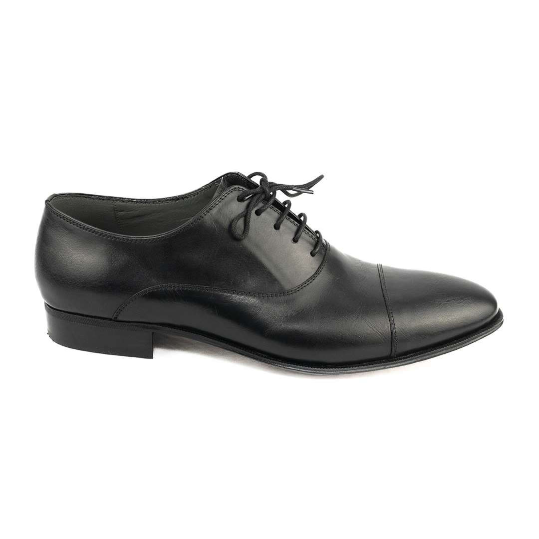 ÚLTIMO PAR TAMANHO 45 Oxford Cap Toe Matteo - cor preto