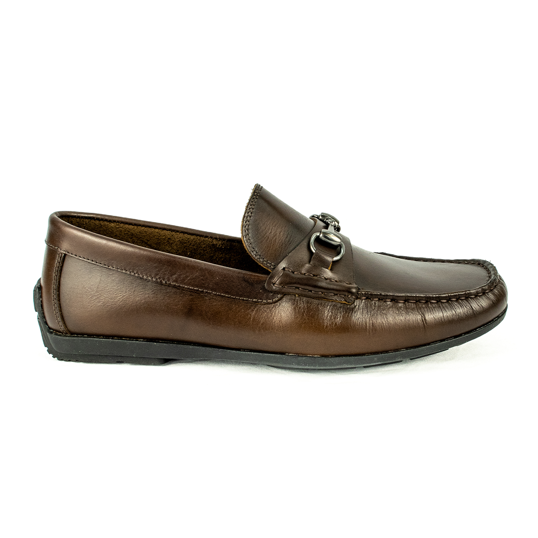 Driver Esportivo Horsebit - cor marrom café