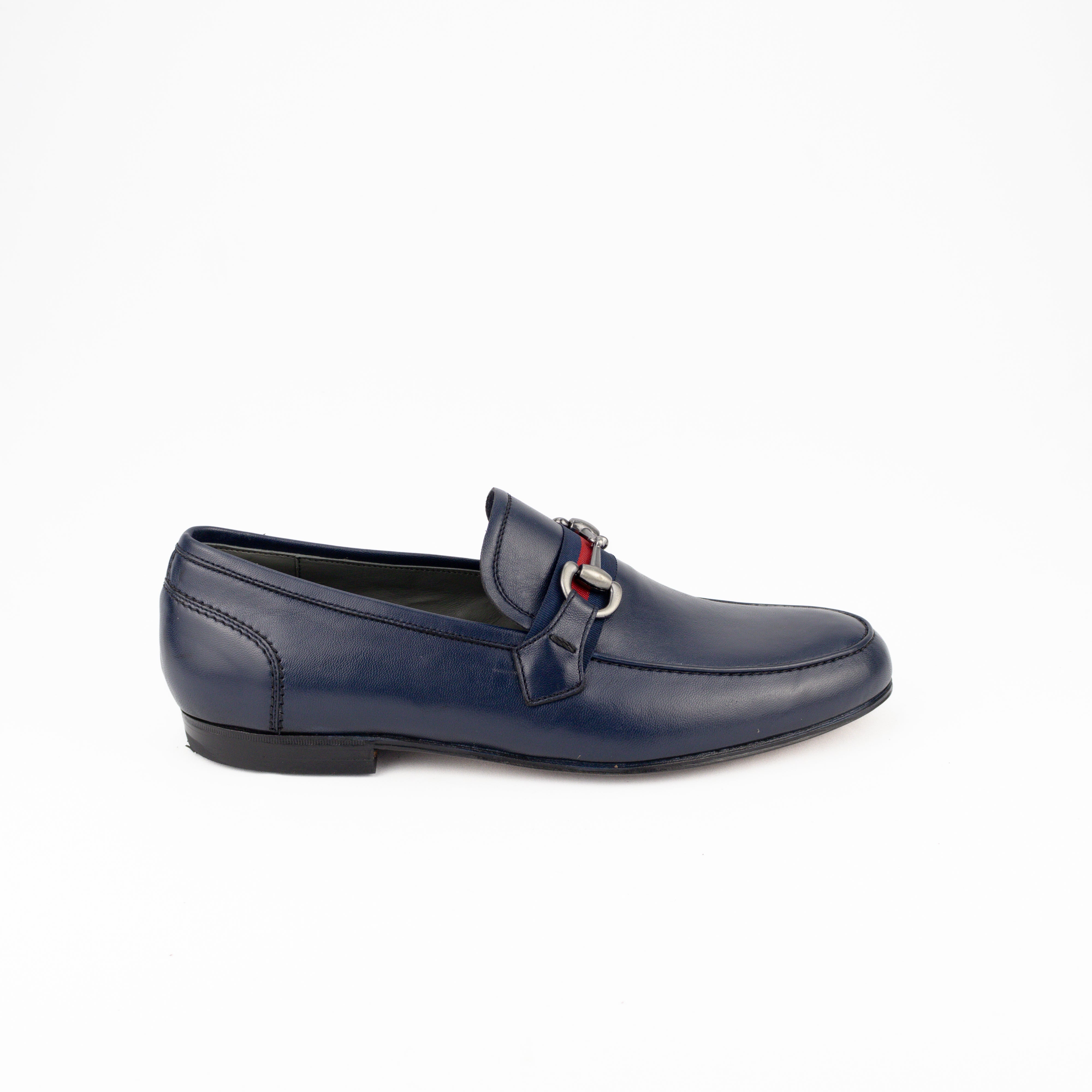 Mocassim estilo Italiano Luca cor Azul Marinho