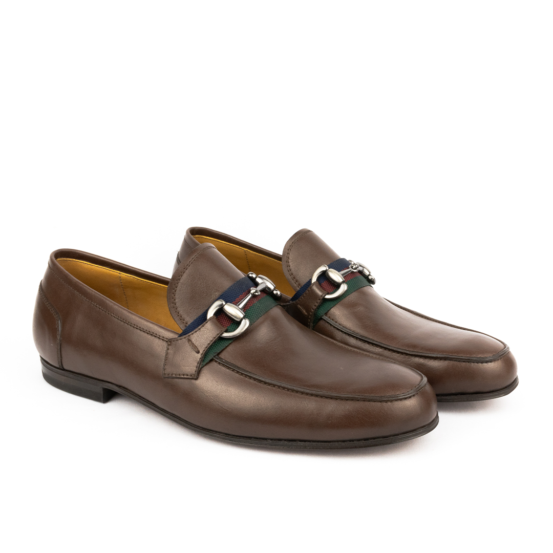 Mocassim estilo italiano Luca cor marrom chocolate