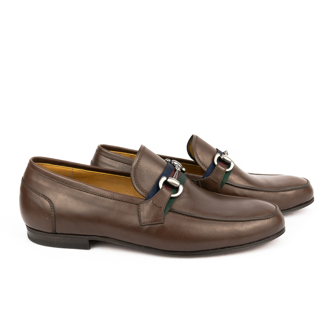 Mocassim estilo italiano Luca cor marrom chocolate