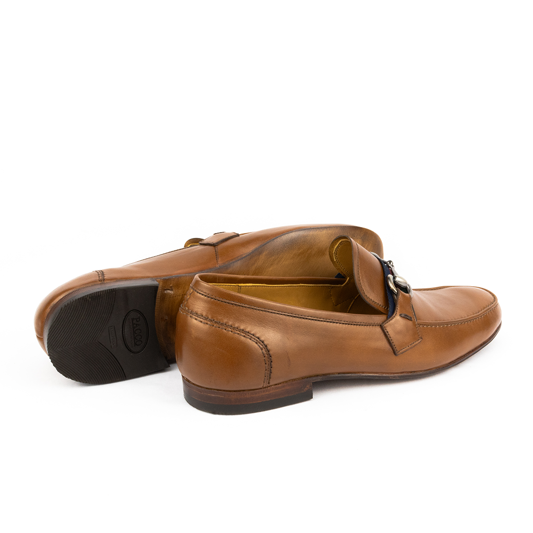 Mocassim estilo Italiano Luca cor whisky