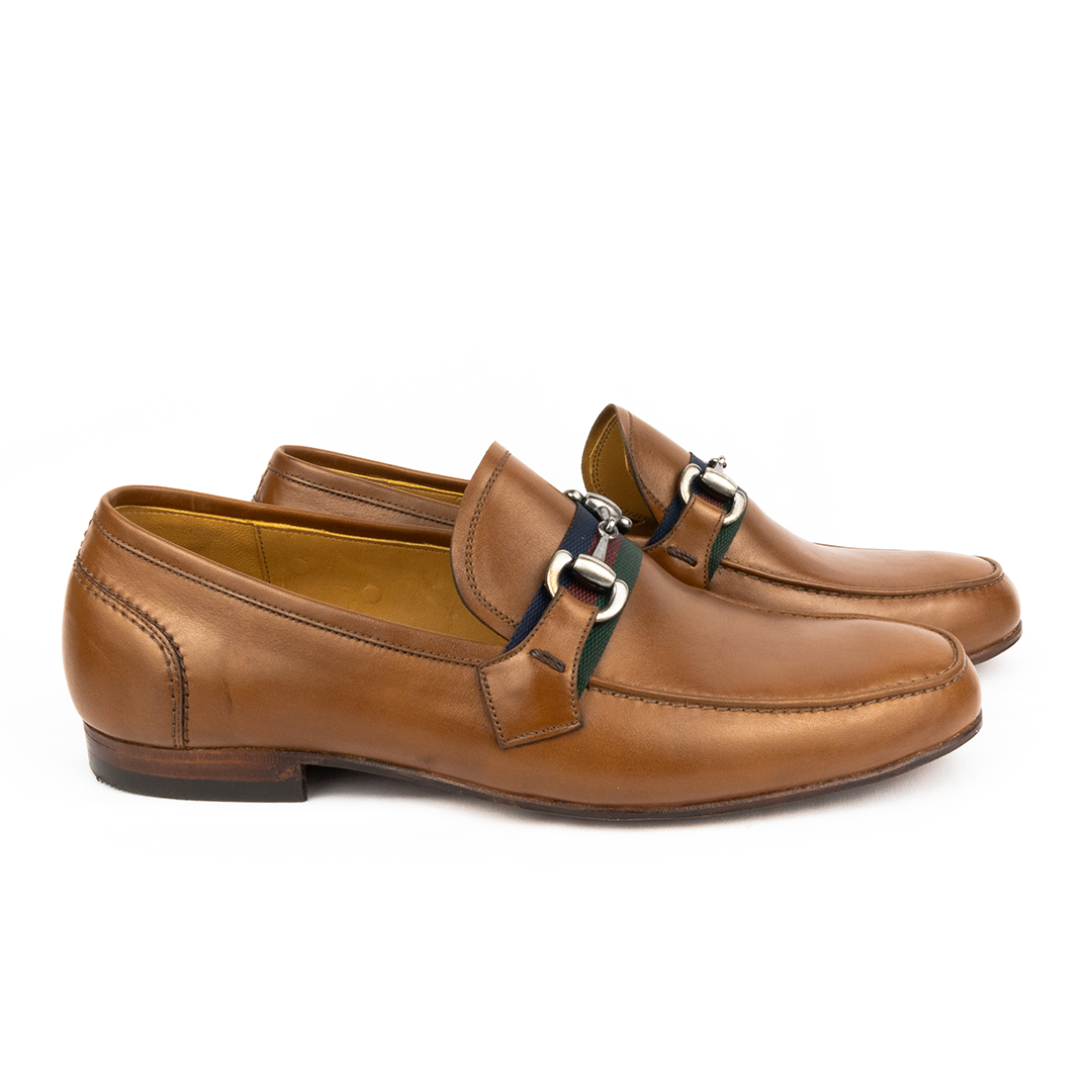 Mocassim estilo Italiano Luca cor whisky