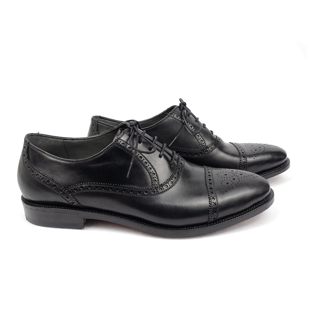 Oxford Half Brogue William - cor Preto