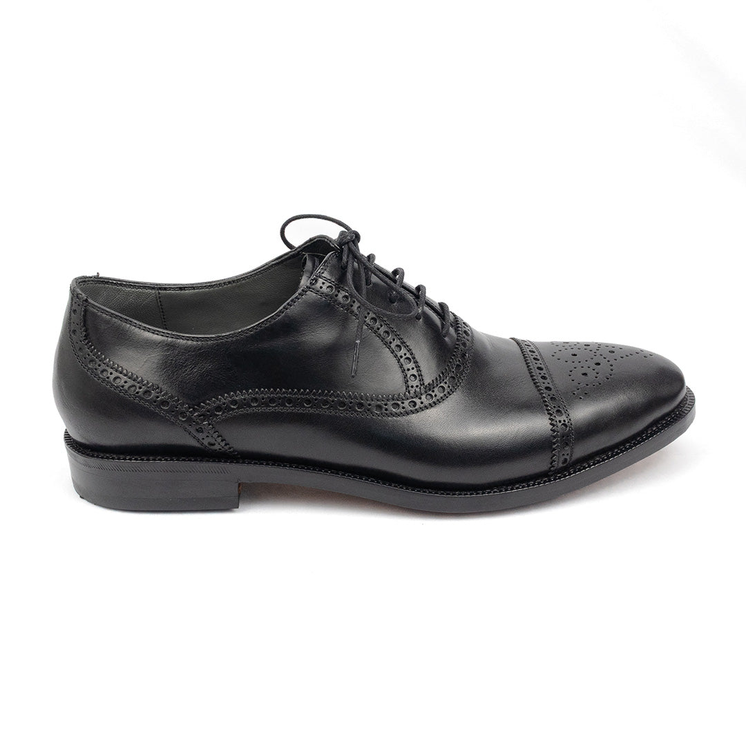 Oxford Half Brogue William - cor Preto