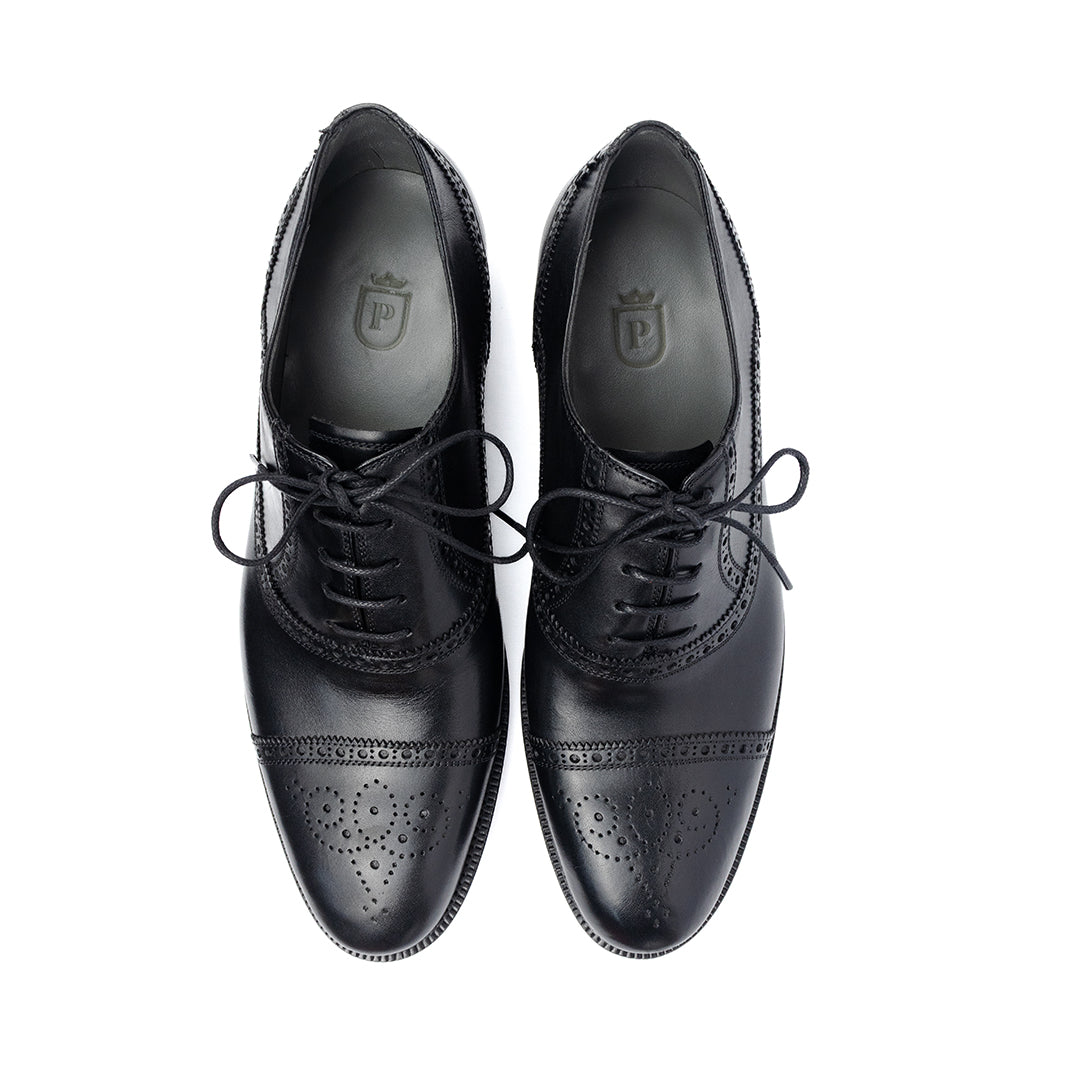 Oxford Half Brogue William - cor Preto