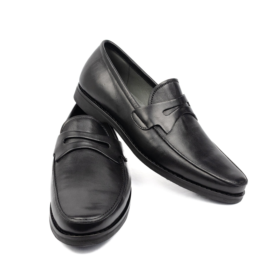 Loafer Milão Solado de Borracha - cor Preto
