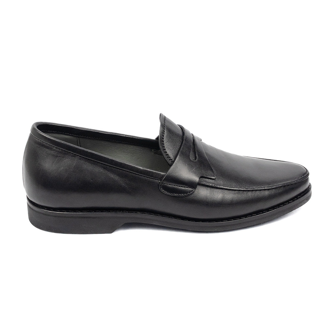 Loafer Milão Solado de Borracha - cor Preto