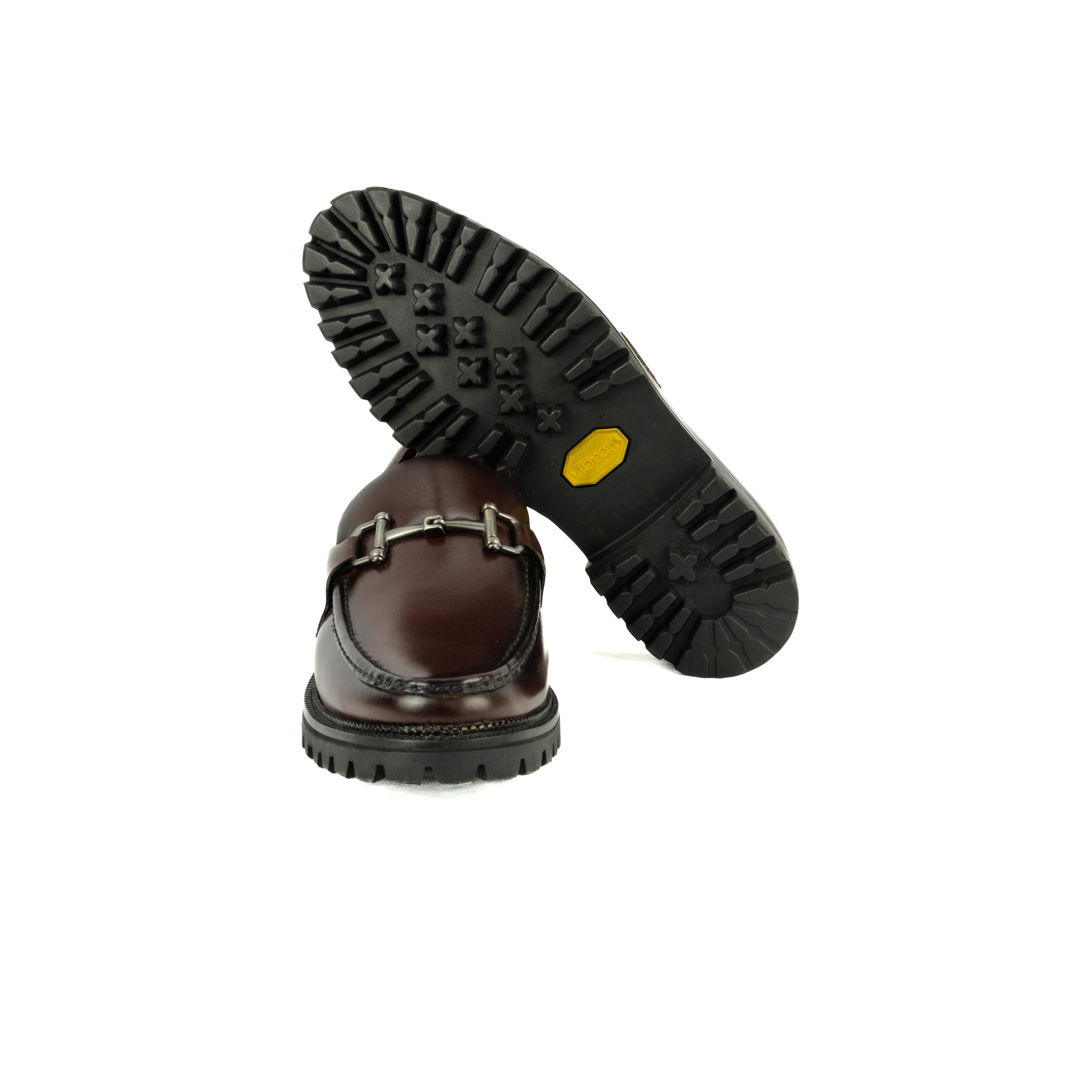 Mocassim Casual Guilherme Solado Tratorado - cor vinho fumê