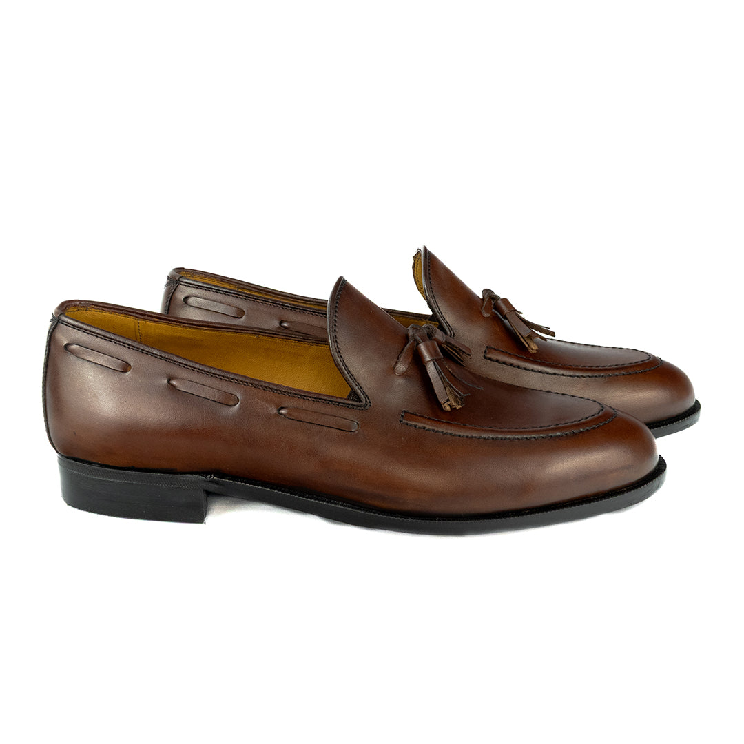 Tassel Loafer Windsor cor Artesanal Chocolate