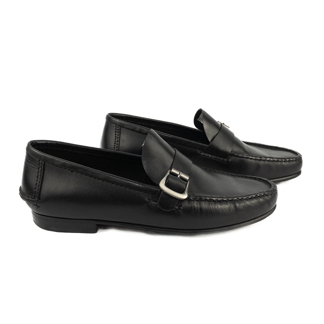 PEQUENO DEFEITO ÚLTIMO PAR TAMANHO 43 Mocassim Argentino Juan- cor preto