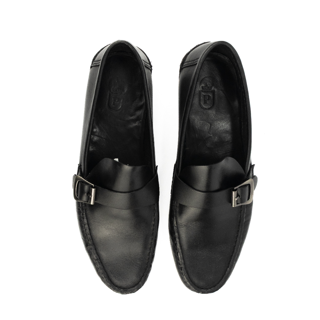 PEQUENO DEFEITO ÚLTIMO PAR TAMANHO 43 Mocassim Argentino Juan- cor preto