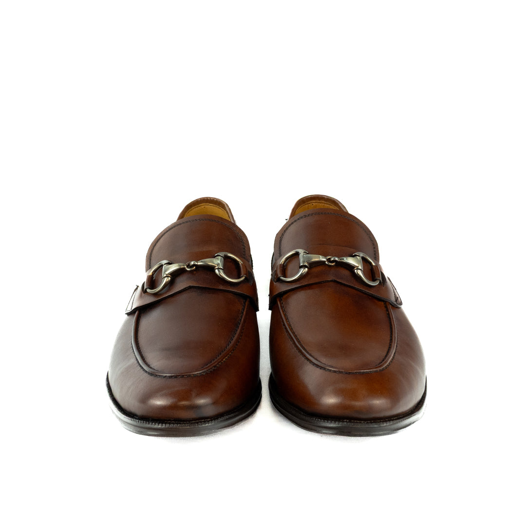 Loafer Horsebit - Stefano cor Artesanal Chocolate