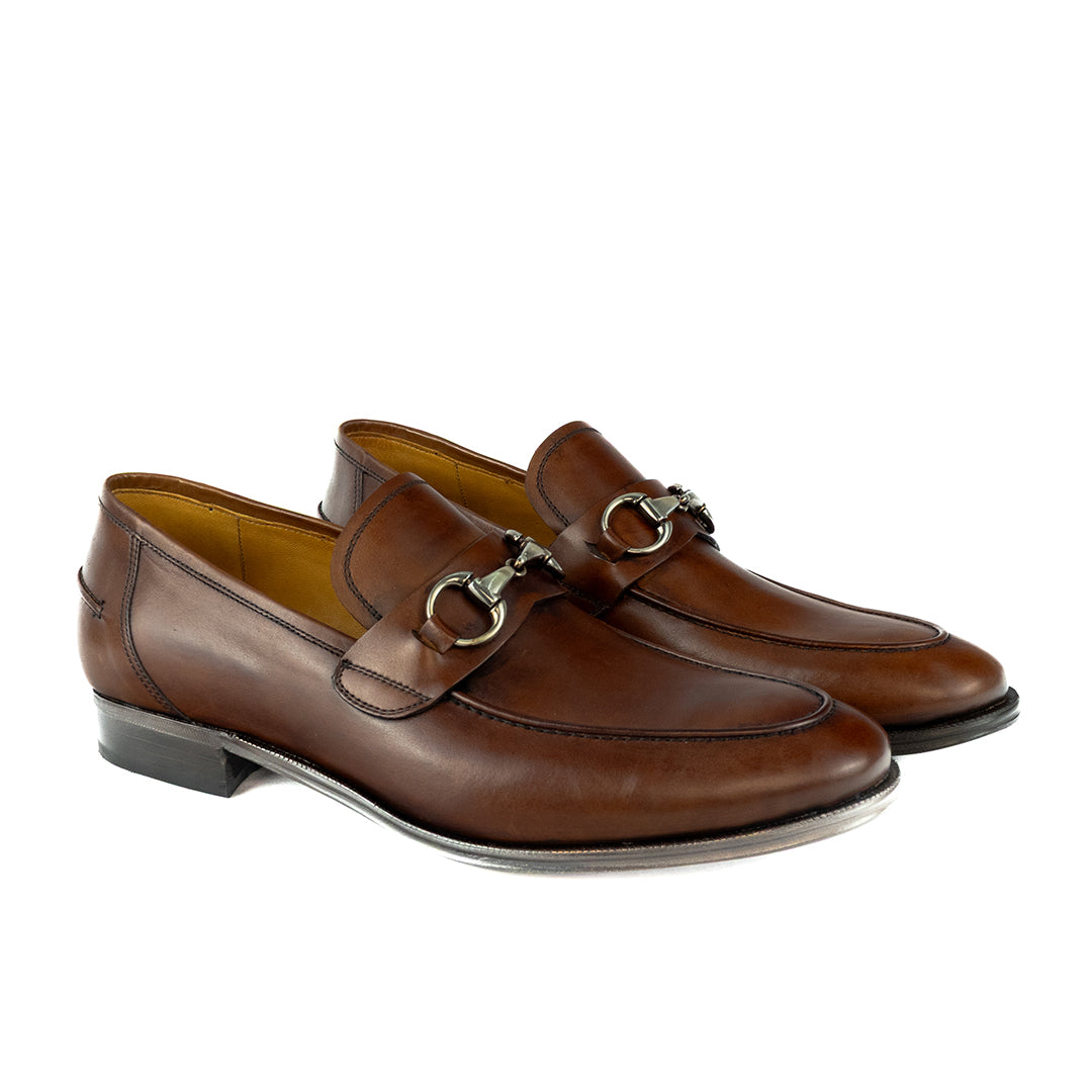 Loafer Horsebit - Stefano cor Artesanal Chocolate