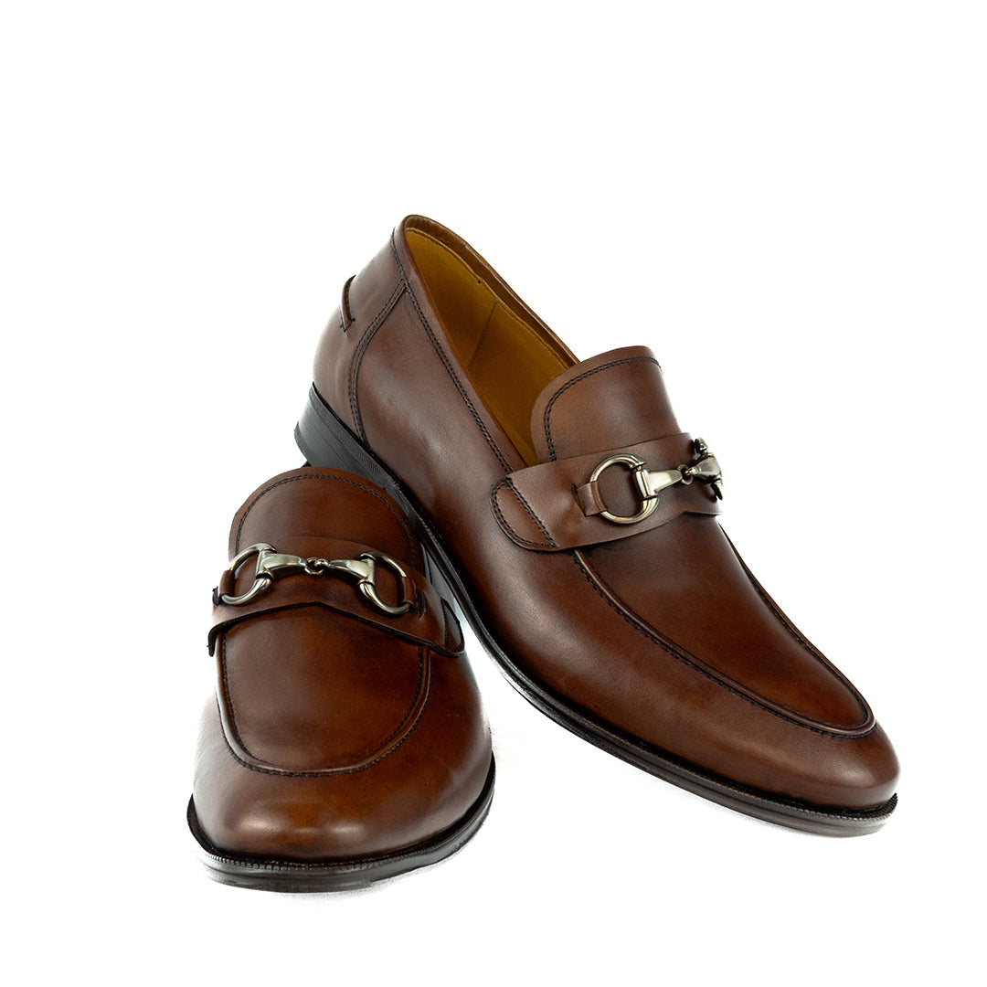 Loafer Horsebit - Stefano cor Artesanal Chocolate
