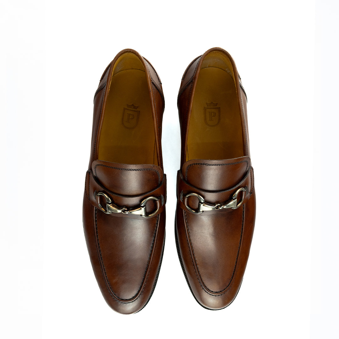 Loafer Horsebit - Stefano cor Artesanal Chocolate