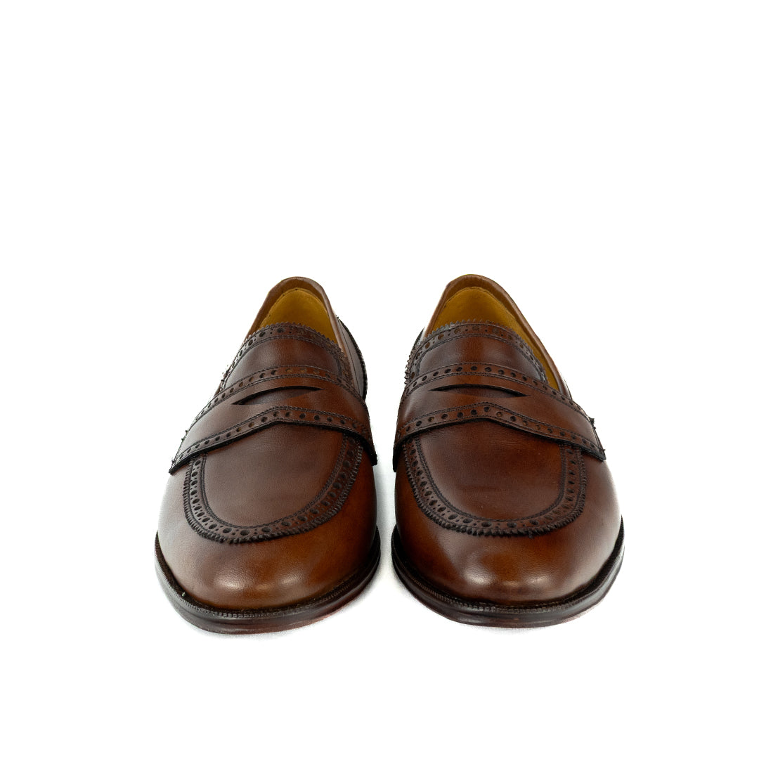 Loafer estilo Inglês Christopher - cor Artesanal Chocolate
