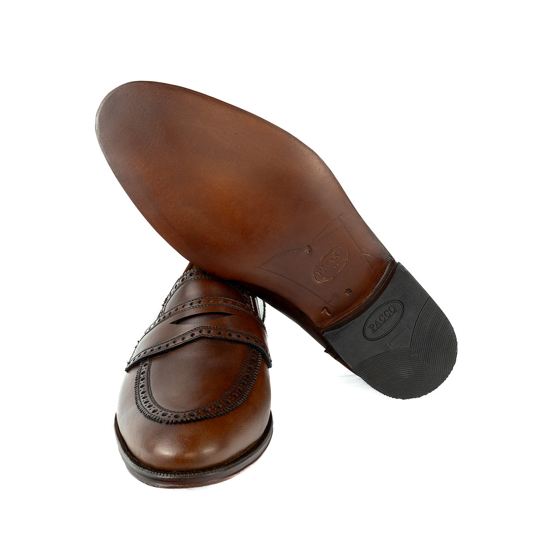 Loafer estilo Inglês Christopher - cor Artesanal Chocolate