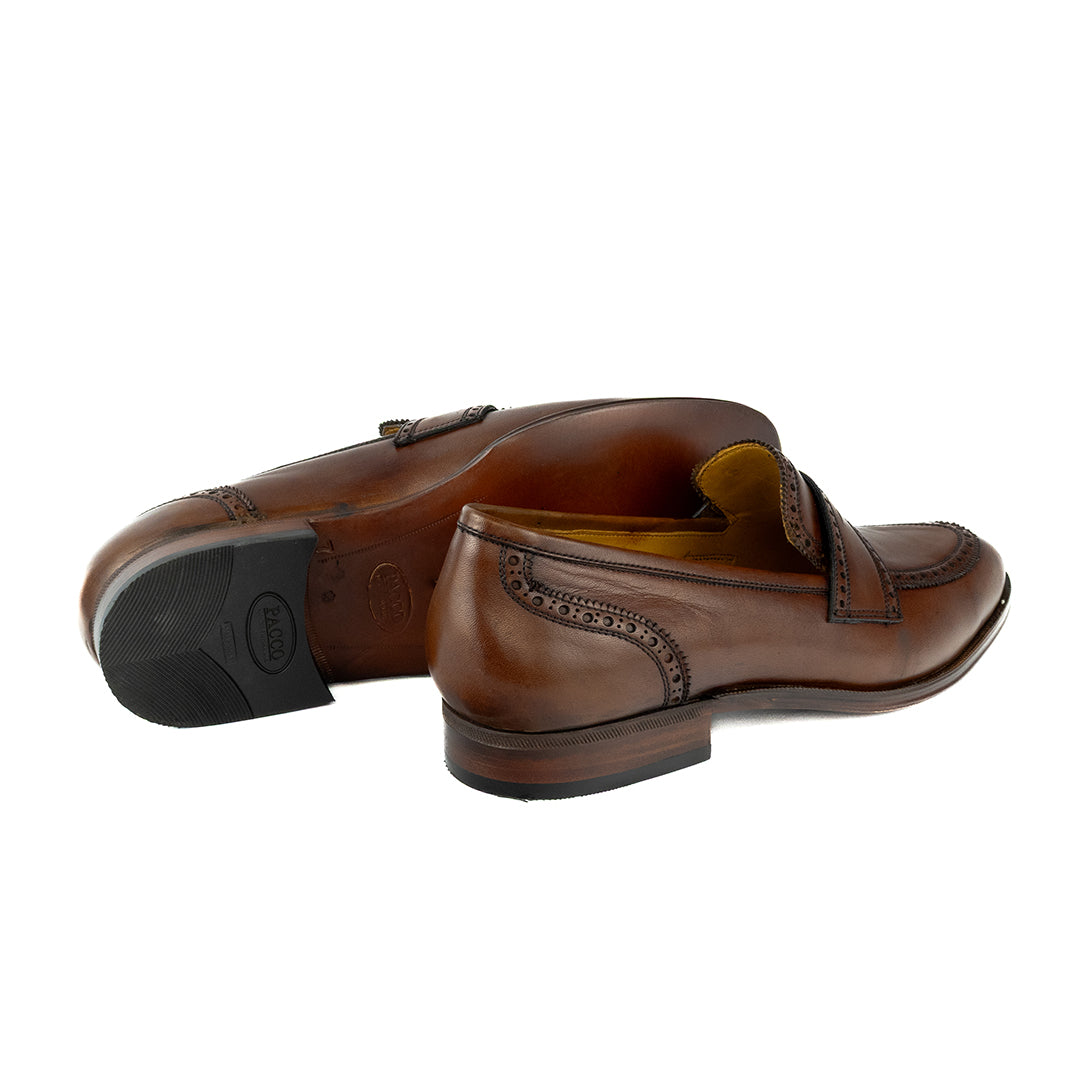 Loafer estilo Inglês Christopher - cor Artesanal Chocolate