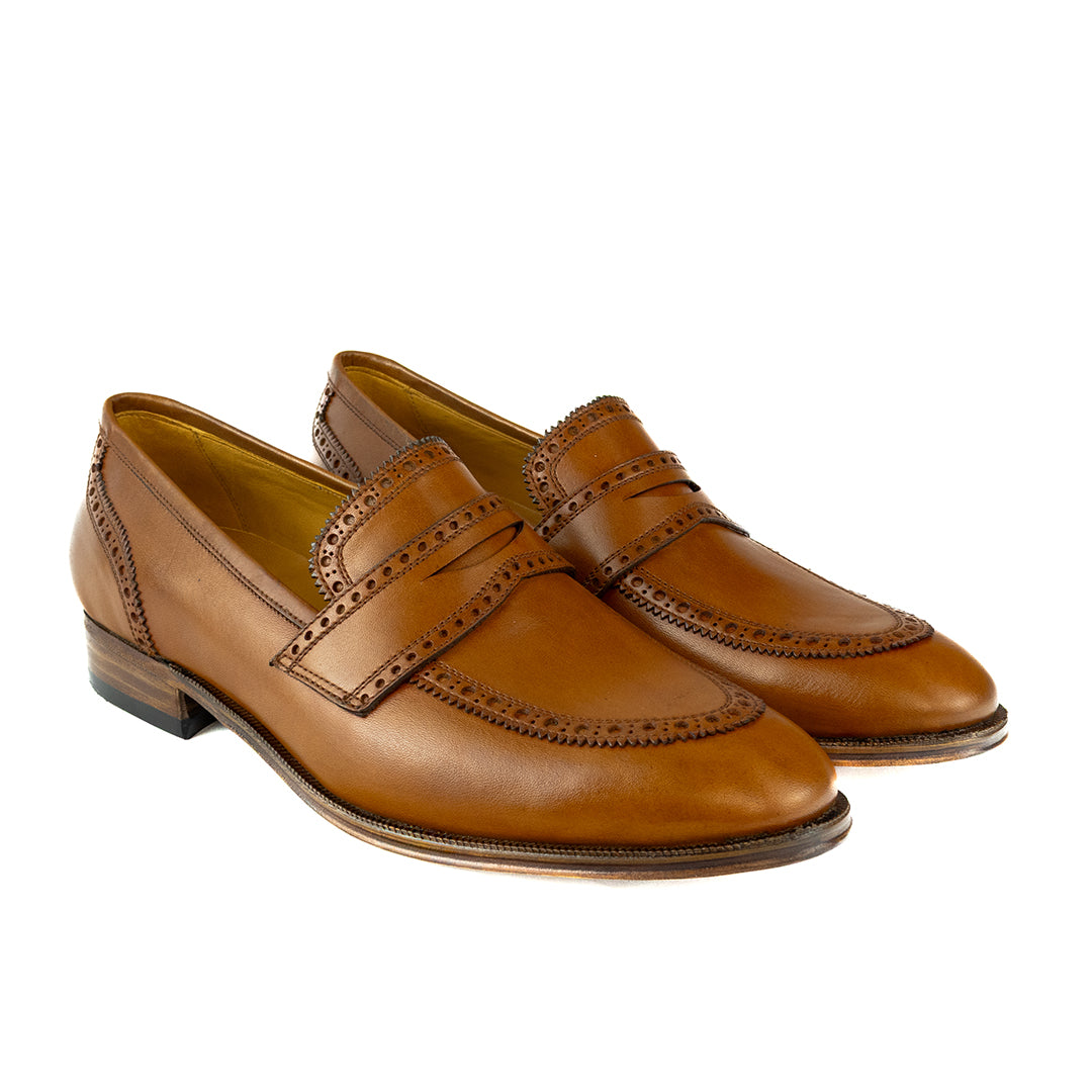 Loafer estilo Inglês Christopher - cor Artesanal Havana
