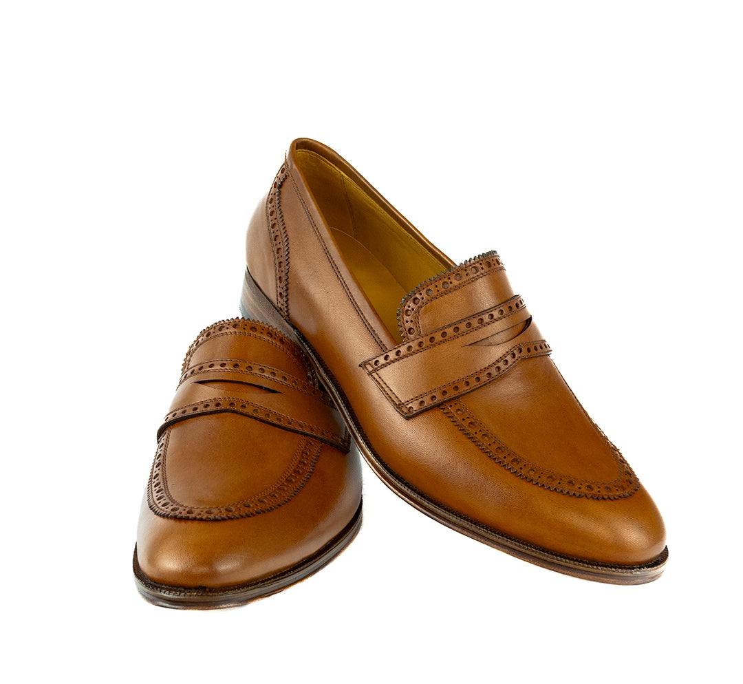 Loafer estilo Inglês Christopher - cor Artesanal Havana