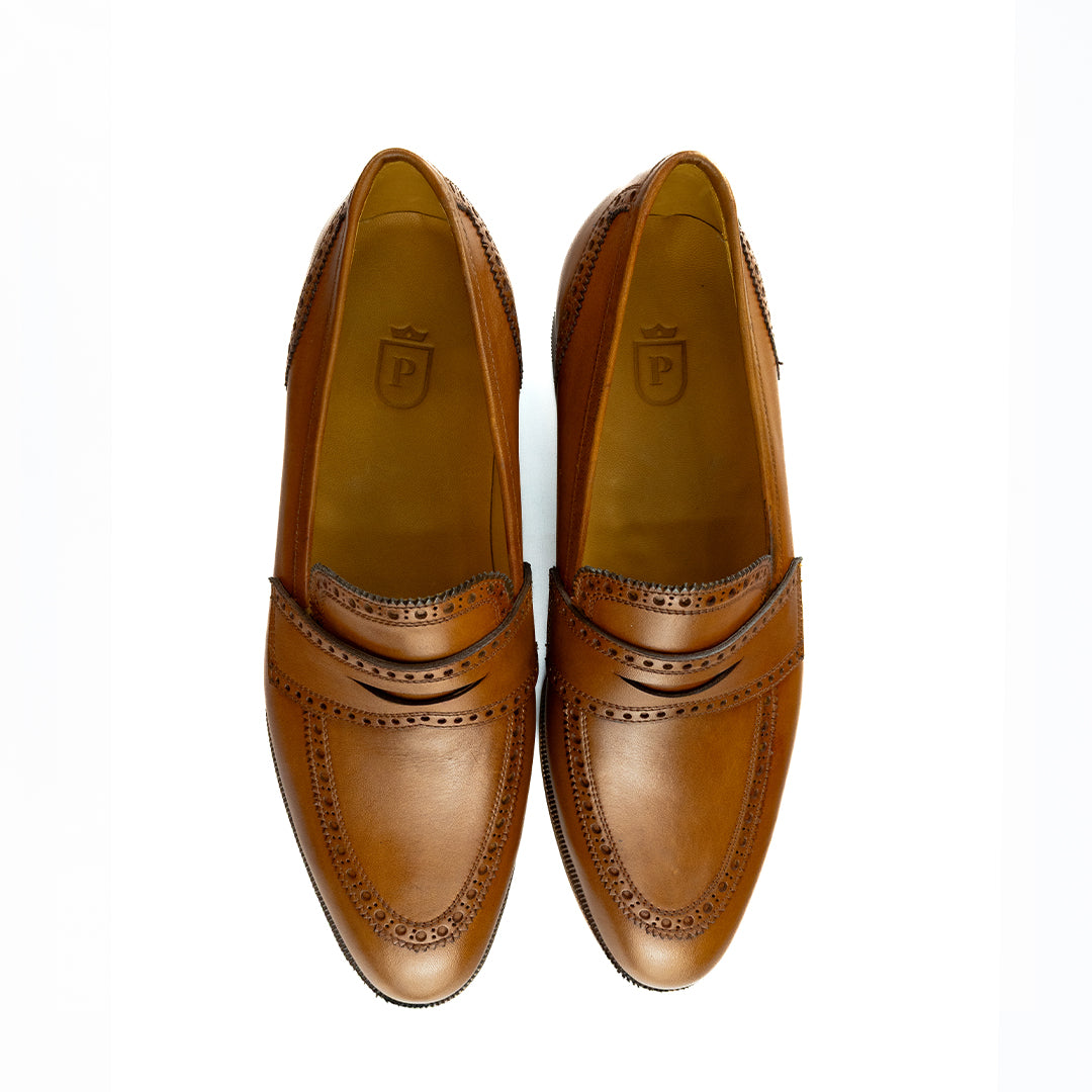Loafer estilo Inglês Christopher - cor Artesanal Havana