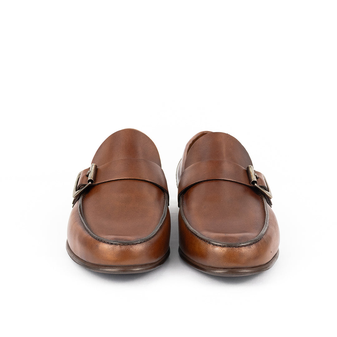 SÉRIE LIMITADA Mocassim Argentino Juan Couro Flexível cor marrom chocolate