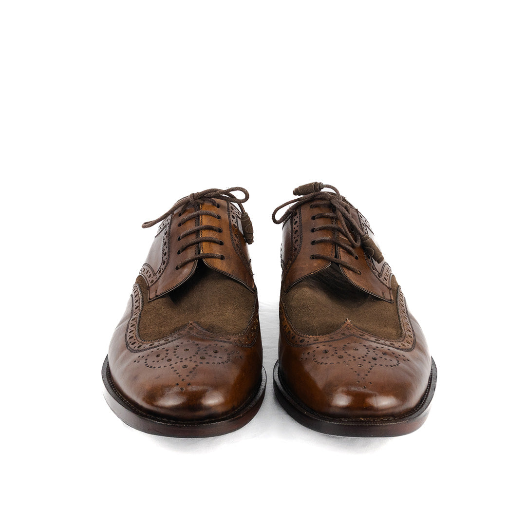 ÚLTIMO PAR TAMANHO 44 Derby Brogue Wellington