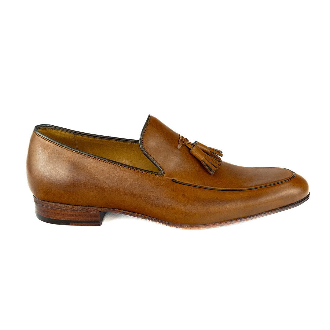 Tassel Loafer Lorenzo criação exclusiva Pacco - cor Artesanal Havana