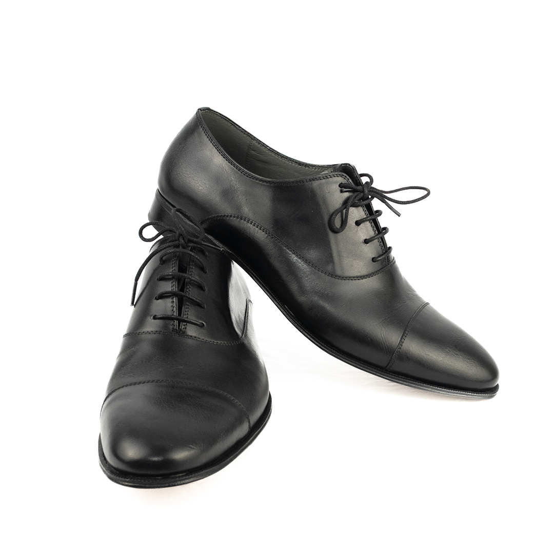 ÚLTIMO PAR TAMANHO 45 Oxford Cap Toe Matteo - cor preto