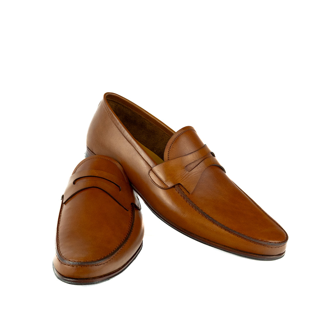 Mocassim Hiper Flexível Milão - cor Artesanal Havana
