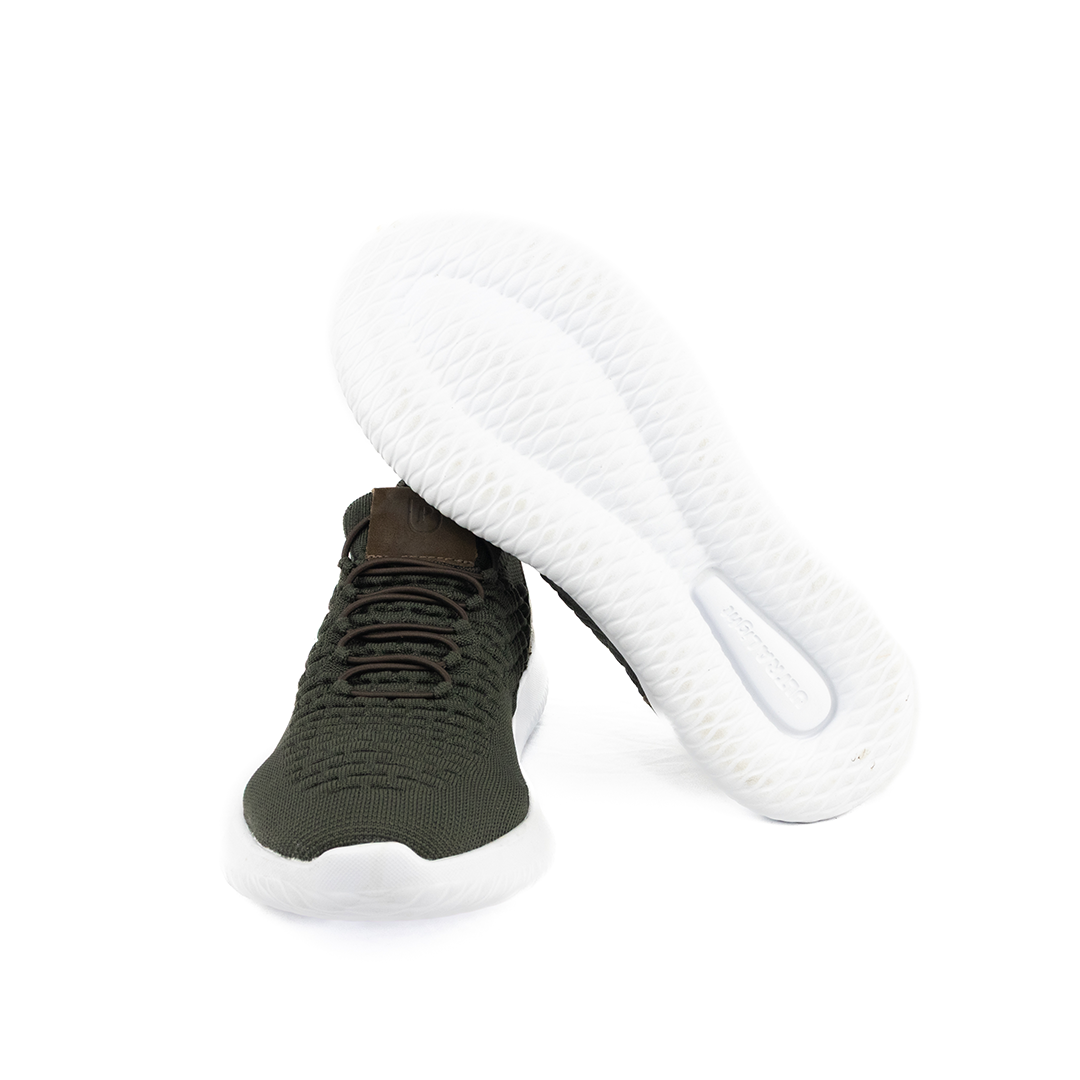 ÚLTIMO PAR TAMANHO 38 Sapatênis Knit cor - Verde Militar