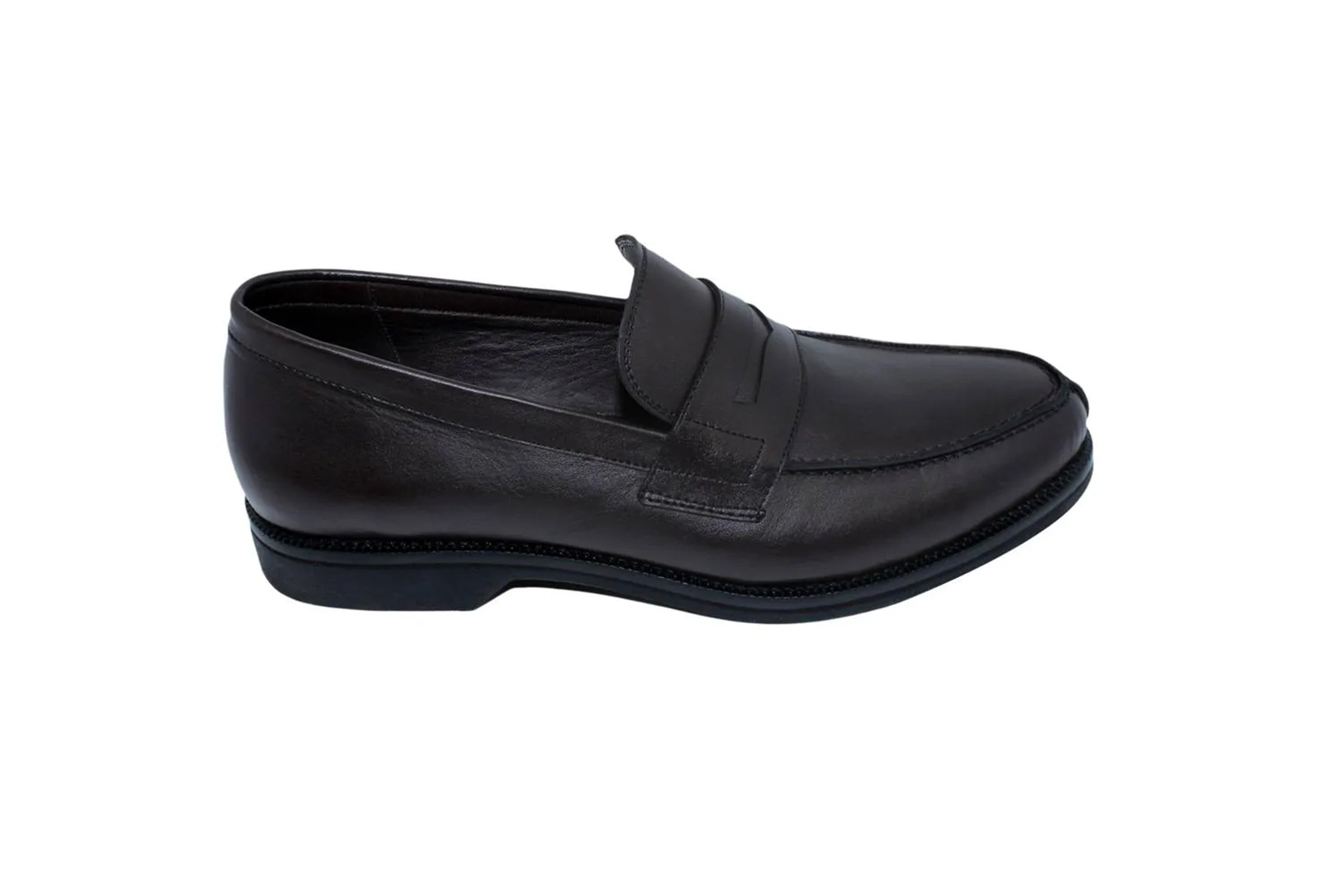 Loafer Social Rubber sole - León in Coffee Brown